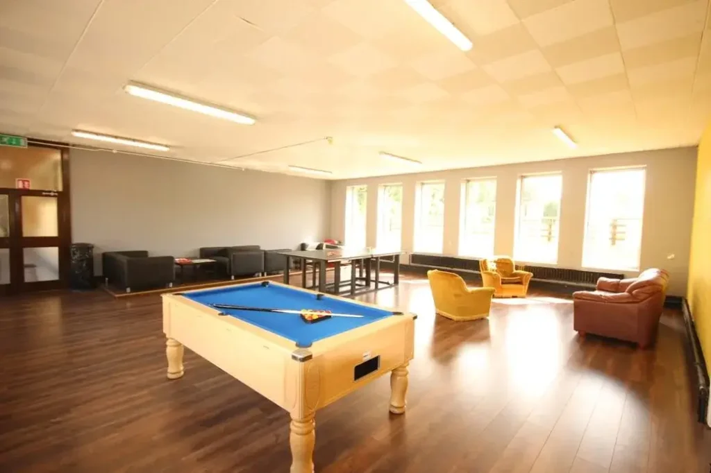 rec room wide angle