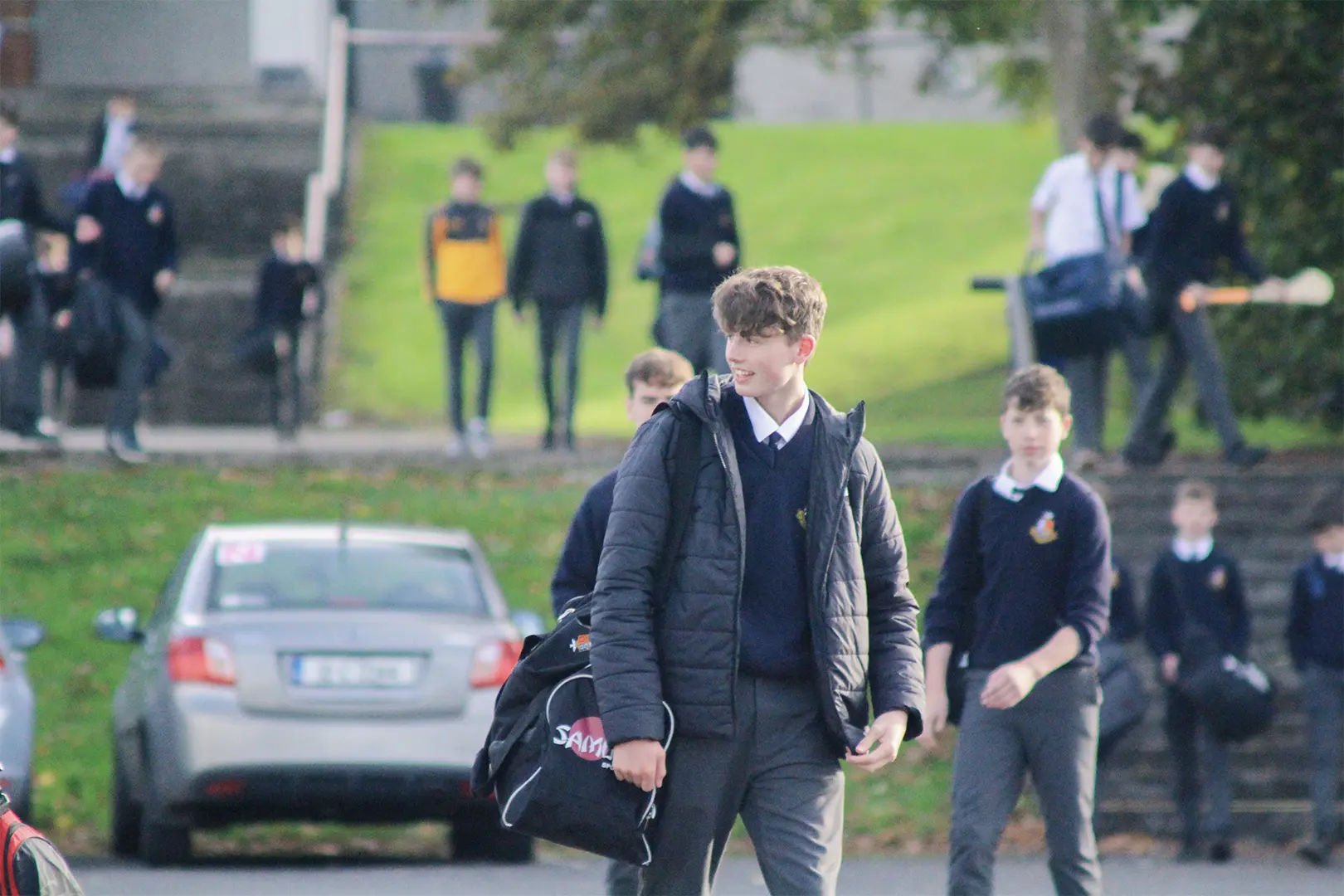 Finishing school students